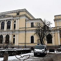 The National Museum of Bosnia and Herzegovina, in Sarajevo, home to the famous Sarajevo Haggadah, on February 22, 2018. (AFP PHOTO / ELVIS BARUKCIC)