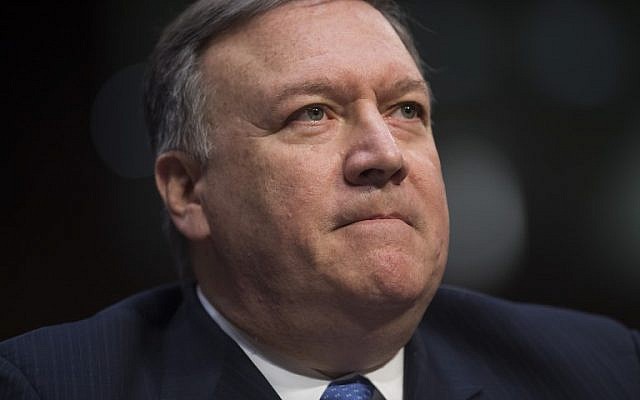 In this file photo taken on February 13, 2018 CIA Director Mike Pompeo testifies on worldwide threats during a Senate Intelligence Committee hearing on Capitol Hill in Washington, DC. (AFP PHOTO / SAUL LOEB) In this file photo taken on February 13, 2018 CIA Director Mike Pompeo testifies on worldwide threats during a Senate Intelligence Committee hearing on Capitol Hill in Washington, DC. (AFP PHOTO / SAUL LOEB)