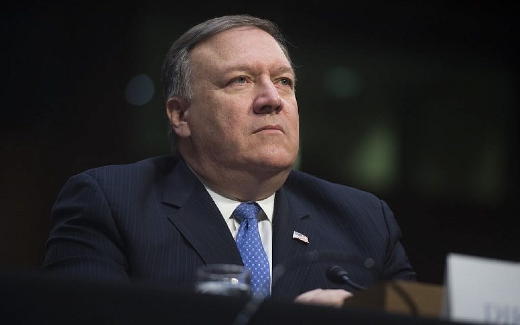 In this file photo taken on February 13, 2018 CIA Director Mike Pompeo testifies on worldwide threats during a Senate Intelligence Committee hearing on Capitol Hill in Washington, DC. (AFP PHOTO / SAUL LOEB) In this file photo taken on February 13, 2018 CIA Director Mike Pompeo testifies on worldwide threats during a Senate Intelligence Committee hearing on Capitol Hill in Washington, DC. (AFP PHOTO / SAUL LOEB)