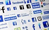 Logos of US online social media and social networking service Facebook. (AFP PHOTO / LOIC VENANCE)