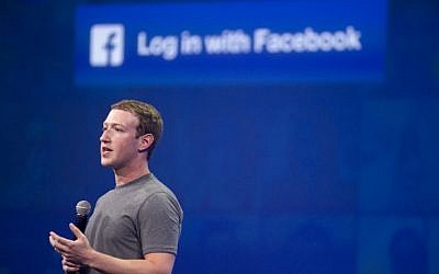 In this photo taken on March 25, 2015 Facebook CEO Mark Zuckerberg speaks at the F8 summit in San Francisco, California. (AFP Photo/Josh Edelson)