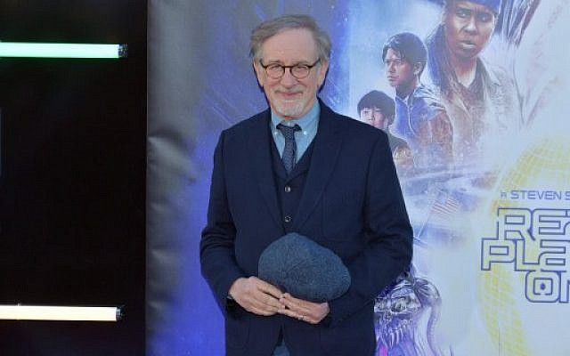 Steven Spielberg attends the Premiere of Warner Bros. Pictures' "Ready Player One" at Dolby Theatre on March 26, 2018 in Hollywood, California. ( Neilson Barnard/Getty Images/AFP) Steven Spielberg attends the Premiere of Warner Bros. Pictures' "Ready Player One" at Dolby Theatre on March 26, 2018 in Hollywood, California. ( Neilson Barnard/Getty Images/AFP)