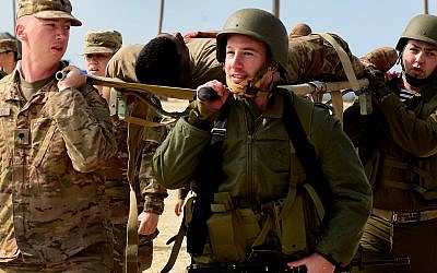 American, Israeli troops take part in a the 2018 Juniper Cobra air defense exercise in March 2018. (US Army)