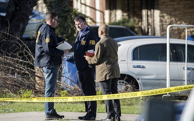 Authorities work on the scene after multiple explosions in Austin on Monday, March 12, 2018. (Ricardo B. Brazziell/Austin American-Statesman via AP) Authorities work on the scene after multiple explosions in Austin on Monday, March 12, 2018. (Ricardo B. Brazziell/Austin American-Statesman via AP)