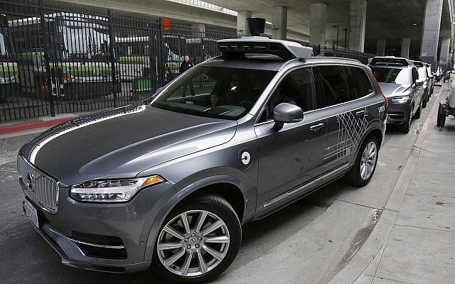 An Uber driverless car heads out for a test drive in San Francisco, on December 13, 2016. (AP Photo/Eric Risberg/File) An Uber driverless car heads out for a test drive in San Francisco, on December 13, 2016. (AP Photo/Eric Risberg/File)