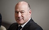 Gary Cohn listens during a meeting between President Donald Trump and Israeli Prime Minister Benjamin Netanyahu at the World Economic Forum, Thursday, Jan. 25, 2018, in Davos. (AP Photo/Evan Vucci)