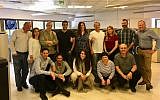 The ActivePath team at its Tel Aviv office; US fintech firm Broadridge has acquired the Israeli startup; March 27, 2018 (Courtesy)