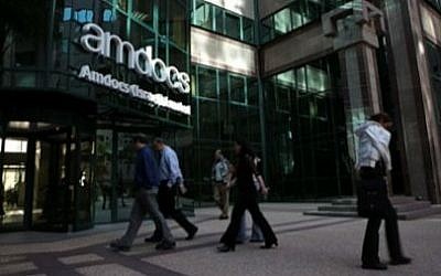 Amdocs's Ra'anana offices (Yossi Zamir/Flash90) Amdocs's Ra'anana offices (Yossi Zamir/Flash90)