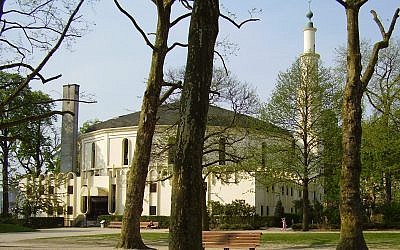 Brussels' Grand Mosque (CC-BY-SA Wikimedia commons)