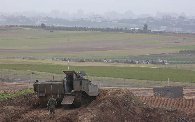View of Gaza as seen from the southern Israeli border, January 23, 2018 (Yaakov Lederman/FLASH90) View of Gaza as seen from the southern Israeli border, January 23, 2018 (Yaakov Lederman/FLASH90)