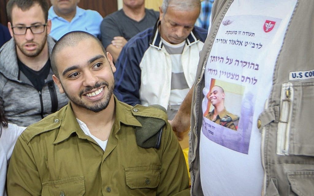 Katz seeks pardon for soldier who killed subdued Palestinian stabber; IDF opposed