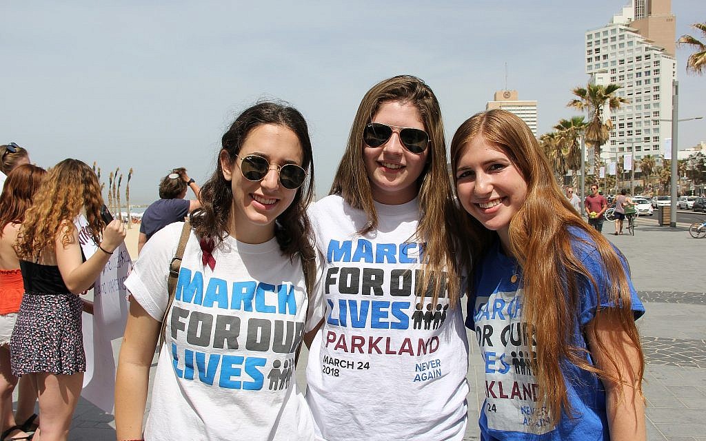 Jewish teen survivors of Florida attack use Israel trip to talk gun
