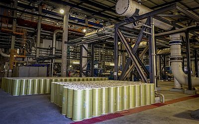 The Sorek A desalination plant, located about 15km south of Tel Aviv (Yossi Zamir/FLASH90)