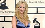 Stormy Daniels arrives at the 50th Annual Grammy Awards in Los Angeles, Feb. 10, 2008. (AP Photo/Chris Pizzello, File)
