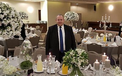 Hussein Jabar, a hotelier from Abu Ghosh who legally purchases all of Israel's leavened goods each year for the duration of Passover. (Courtesy)