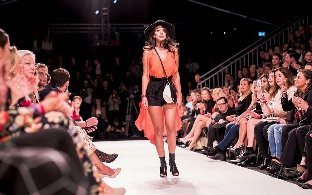 Tamar Morali at the Vienna Fashion Show at the Look Style Awards. (Stefan Joham/ Look Style Magazine)
