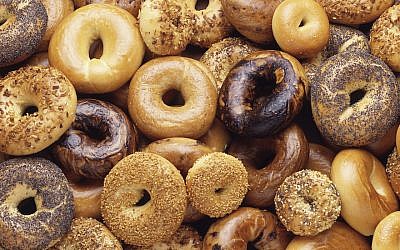 Illustrative: Bagels (Wikimedia Commons via JTA)