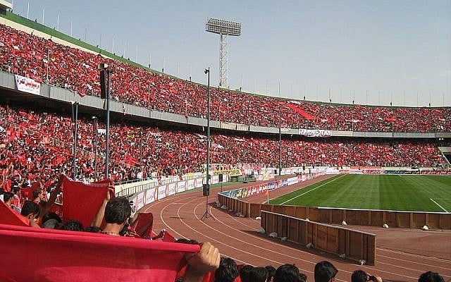 Tehran's Azadi Stadium. (Wikimedia commons) Tehran's Azadi Stadium. (Wikimedia commons)