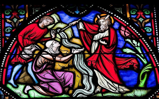 A depiction of Moses bringing forth water from the rock (iStock) A depiction of Moses bringing forth water from the rock (iStock)