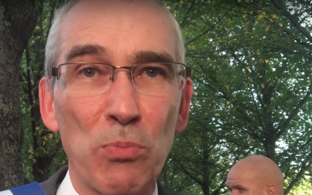 Patrice Leclerc, mayor of the Parisian suburb of Gennevilliers. (YouTube screenshot)