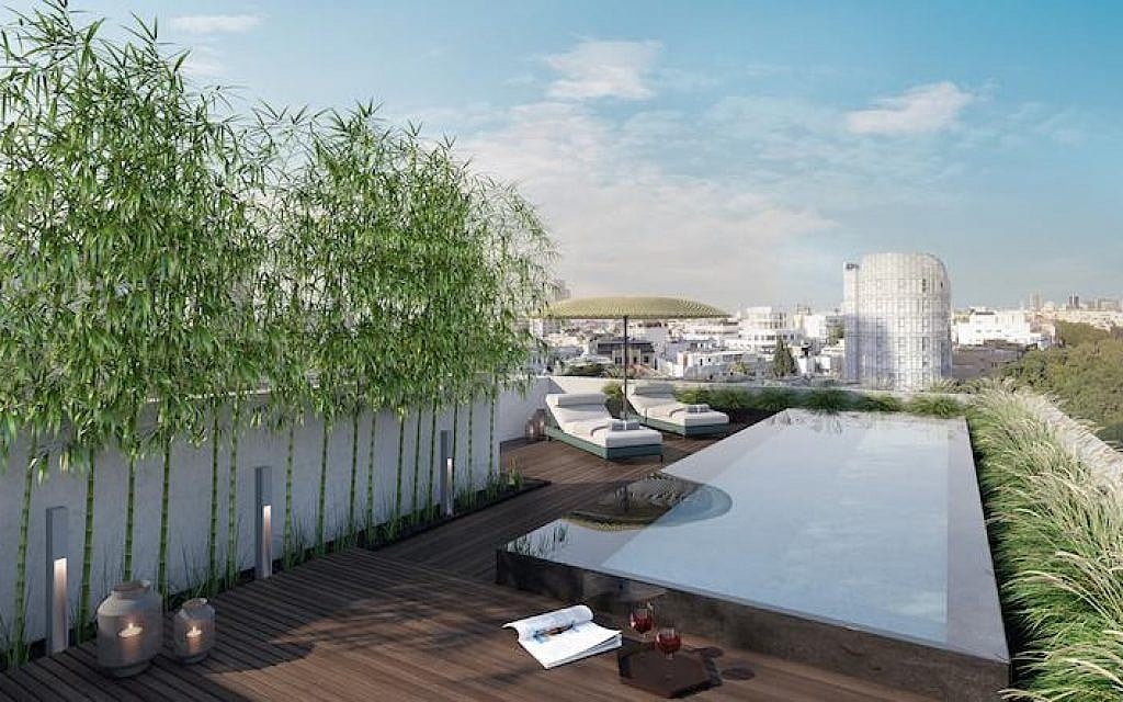 One of several pools being constructed as part of Villa Rothschild (Courtesy Villa Rothschild)