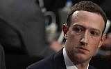Facebook co-founder, Chairman and CEO Mark Zuckerberg testifies before a combined Senate Judiciary and Commerce committee hearing in the Hart Senate Office Building on Capitol Hill April 10, 2018 in Washington, DC. (Alex Wong/Getty Images/AFP)