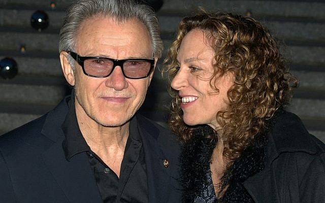 Harvey Keitel, who will star in a film adaptation of the Meir Shalev novel, 'Esau,' here with his wife, Daphna Kastner, whom he secretly married in Israel during the Haifa International Film Festival (David Shankbone/CC BY 3.0) Harvey Keitel, who will star in a film adaptation of the Meir Shalev novel, 'Esau,' here with his wife, Daphna Kastner, whom he secretly married in Israel during the Haifa International Film Festival (David Shankbone/CC BY 3.0)