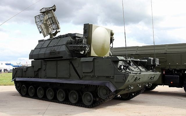 A Russian-made Tor missile defense system. (Vitaly V. Kuzmin/WikiMedia/CC BY-SA 4.0)