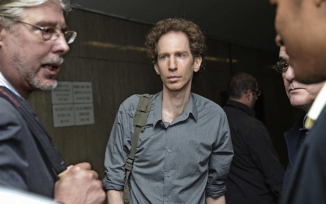 In this September 27, 2010, photo, Raphael Golb, center, and his attorney Ron Kuby, left, confer during a recess in his trial at Manhattan State Supreme Court in New York. (AP Photo/ Louis Lanzano) In this September 27, 2010, photo, Raphael Golb, center, and his attorney Ron Kuby, left, confer during a recess in his trial at Manhattan State Supreme Court in New York. (AP Photo/ Louis Lanzano)