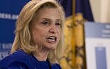 In this April 12, 2016 file photo, Democratic Rep. Carolyn Maloney speaks at the National Press Club in Washington, DC. (AP Photo/Manuel Balce Ceneta, File)