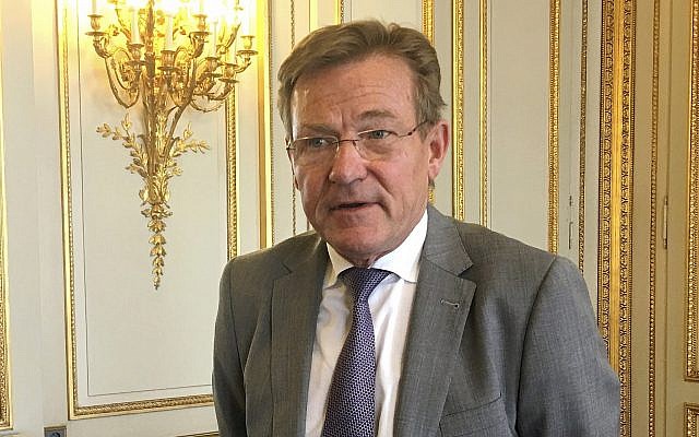 Belgian Finance Minister Johan Van Overtveldt speaks with the media at his office in Brussels on Wednesday, April 18, 2018. (AP Photo/Sylvain Plazy) Belgian Finance Minister Johan Van Overtveldt speaks with the media at his office in Brussels on Wednesday, April 18, 2018. (AP Photo/Sylvain Plazy)