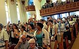 A view of Congregation Kolot Chayeinu in Brooklyn, New York. (Courtesy of Congregation Kolot Chayeinu/via JTA)