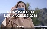 Screen capture from a promotional video by Gal Gadot for the Huawei Mate 10 cellphone. (Twitter)