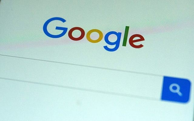 The Google Chrome app is displayed on a smartphone on March 3, 2018, in Berlin, Germany. (Carsten Koall/Getty Images via JTA) The Google Chrome app is displayed on a smartphone on March 3, 2018, in Berlin, Germany. (Carsten Koall/Getty Images via JTA)