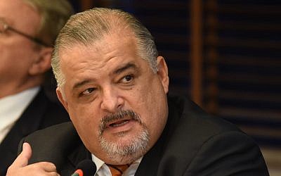 Marcio França, governor of Brazil’s Sao Paulo state, in 2016. (CC BY Humberto Pradera, Wikimedia Commons)