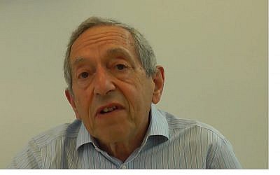 Screen capture from video of social scientist Mayer Hillman. (YouTube)