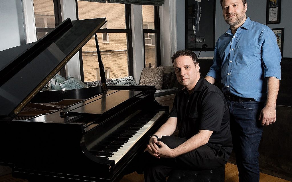 Charlie Schulman, right, and Michael Roberts, of 'Goldstein, the Musical.' (Charles Chessler)