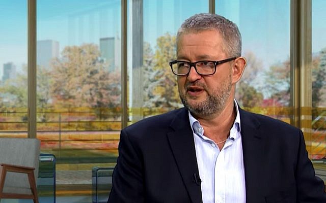 Rafał Ziemkiewicz is interviewed on March 23, 1018. (Screen capture/YouTube)