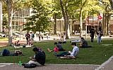 Illustrative photo of students on the Temple University campus in Philadelphia, Tuesday, Oct. 10, 2017. (AP Photo/Matt Rourke)