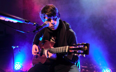 Jake Bugg before performing in Frankfurt this February (Courtesy Jake Bugg official Facebook page)