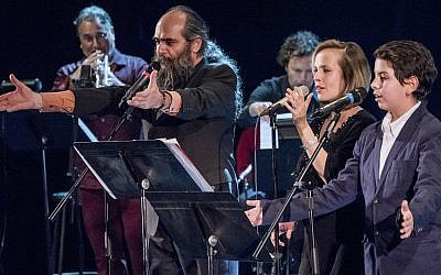 From left: Psoy Korolenko, Sophie Milman and Isaac Rosenberg sing songs from 'Yiddish Glory' (Vladimir Kevorkov)