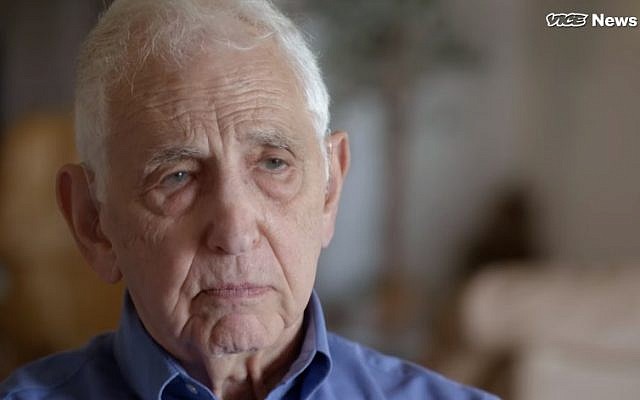 Pentagon Papers whistleblower Daniel Ellsberg  (YouTube screenshot/VICE news)