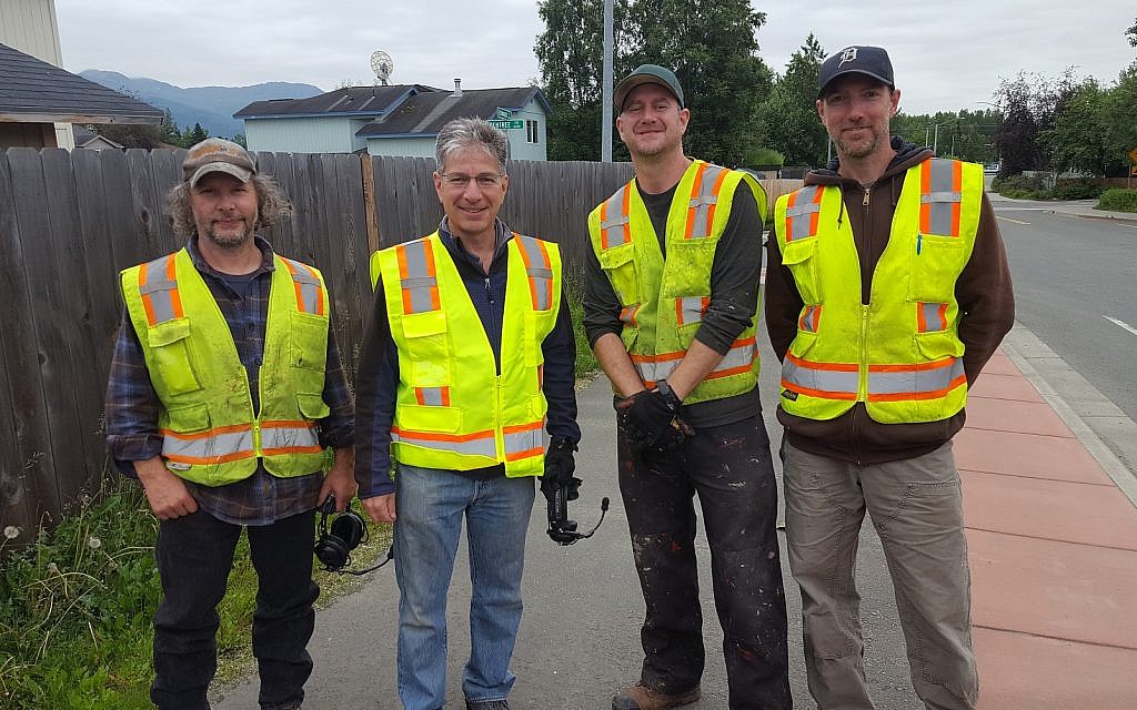 Anchorage Alaska mayor Ethan Berkowitz, center left. (Courtesy City of Anchorage)