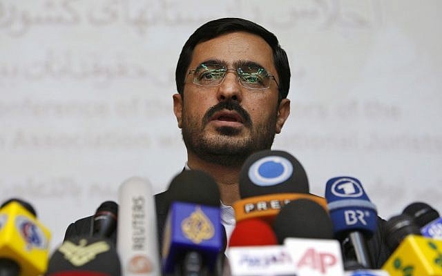 Tehran former prosecutor Saeed Mortazavi speaks to the media at a news conference in Tehran, Iran, on April 19, 2009. (AP Photo/Vahid Salemi) Tehran former prosecutor Saeed Mortazavi speaks to the media at a news conference in Tehran, Iran, on April 19, 2009. (AP Photo/Vahid Salemi)
