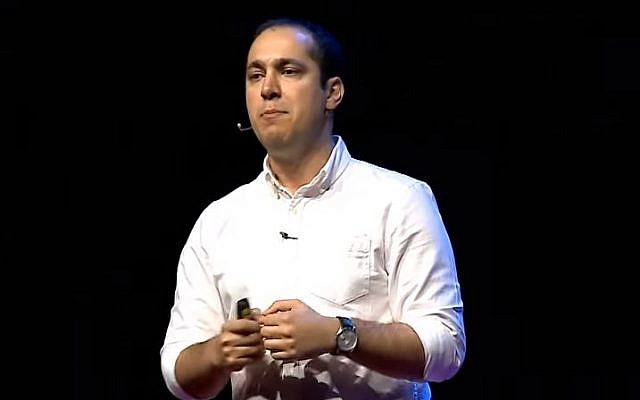 Iranian environmentalist Kaveh Madani gives a Ted Talk in June 2015. (Screen capture/ YouTube) Iranian environmentalist Kaveh Madani gives a Ted Talk in June 2015. (Screen capture/ YouTube)