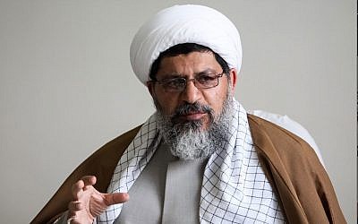 Ali Shirazi, liaison for Iran's Supreme Leader Ayatollah Ali Khamenei to the elite Quds Force (screen capture)