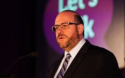 Rabbi Steven Wernick is stepping down from his position as CEO of the United Synagogue of Conservative Judaism. (Mike Diamond Photography/via JTA)