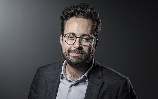 In this photo taken on June 13, 2017, French Minister of State for the Digital Sector Mounir Mahjoubi poses during a photo session in Paris. (AFP/Joel Saget) In this photo taken on June 13, 2017, French Minister of State for the Digital Sector Mounir Mahjoubi poses during a photo session in Paris. (AFP/Joel Saget)