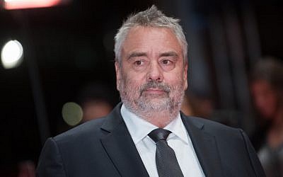 (FILES) In this file photo taken on February 17, 2018 French director Luc Besson poses on the red carpet upon arrival for the premiere of the film "Eva" presented in competition during the 68th Berlinale film festival in Berlin (AFP/ Stefanie Loos)