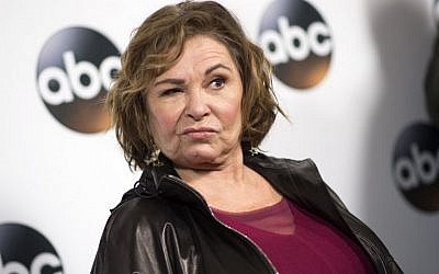 In this photo taken on January 8, 2018, actress Roseanne Barr attends the Disney ABC Television TCA Winter Press Tour in Pasadena, California. (AFP PHOTO / VALERIE MACON)